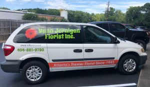 Custom vehicle graphics and lettering